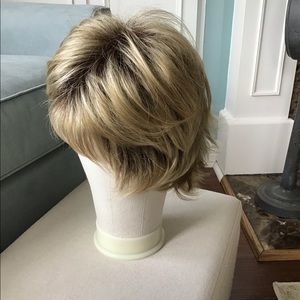 Rene of Paris “ Coco” in creamy toffee rooted.